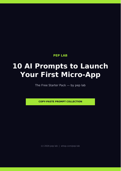 10 AI Prompts PDF page 1 preview