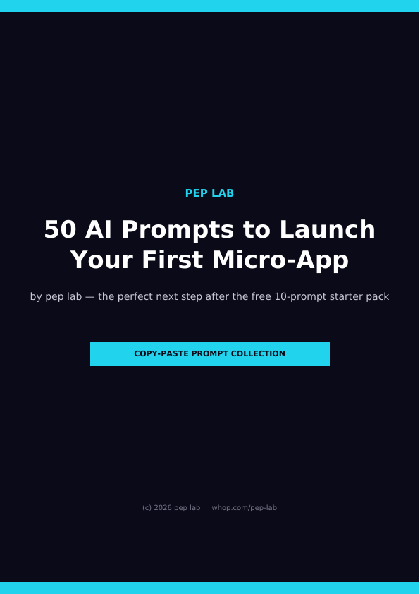 50 AI Prompts PDF page 1 preview