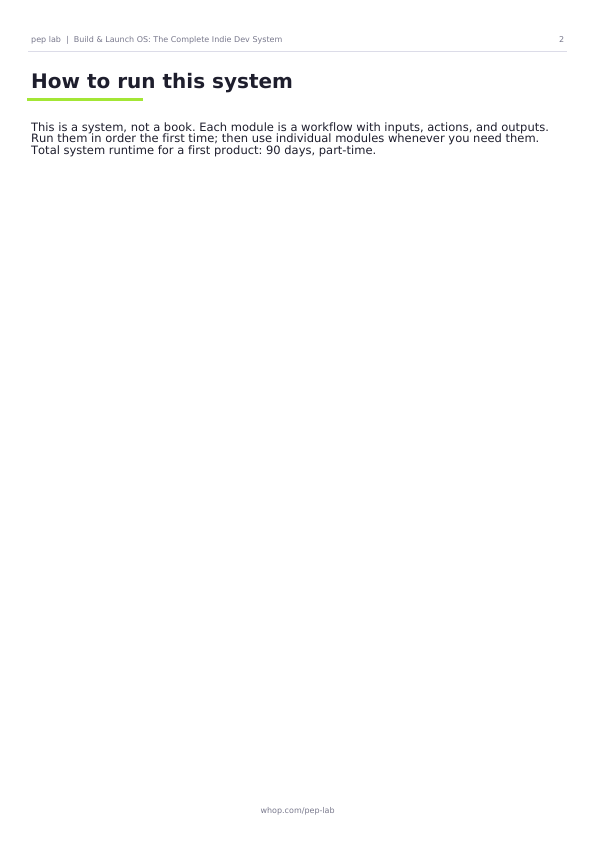 Build and Launch OS PDF page 2 preview